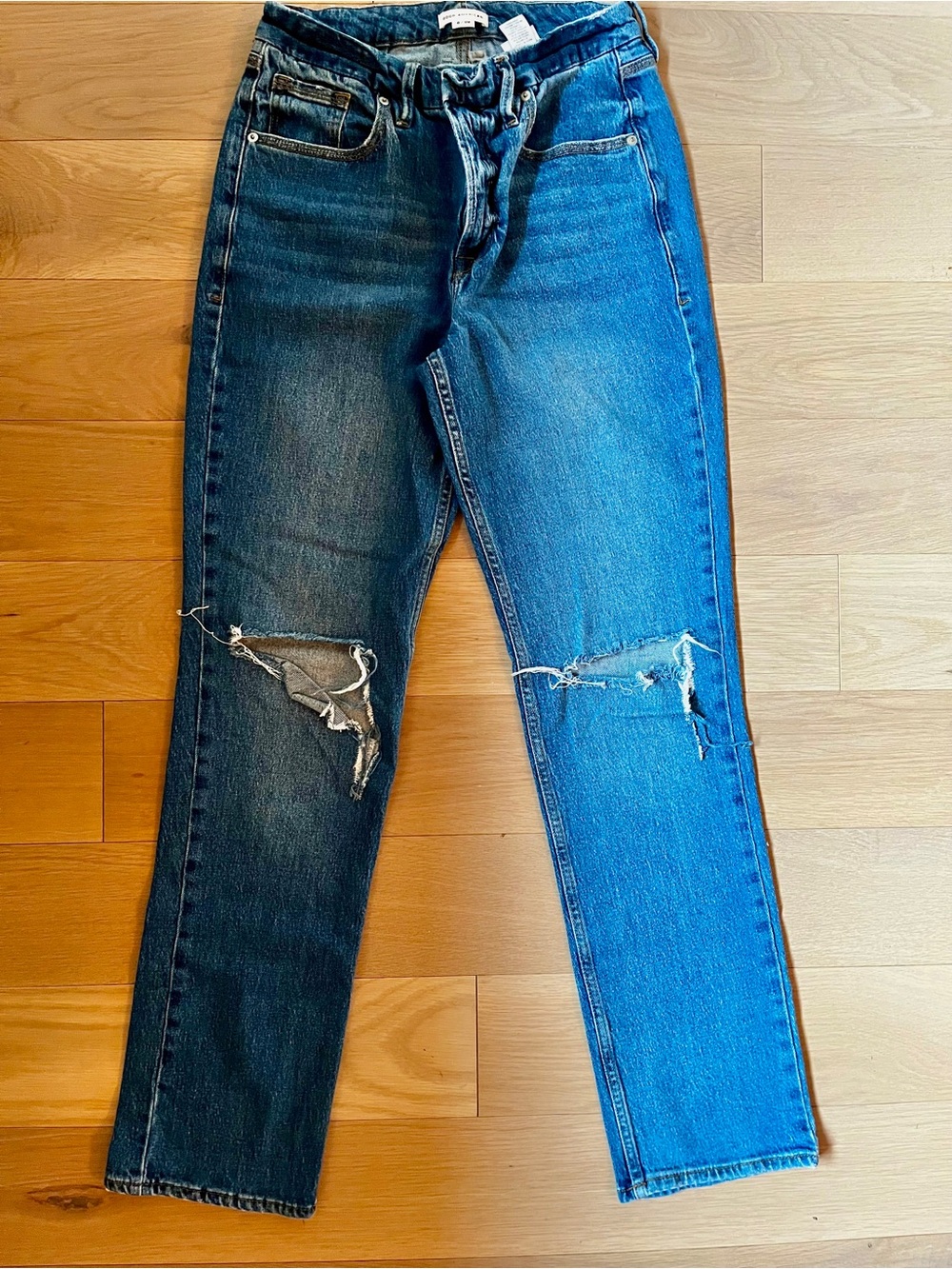 Good American Straight Leg Jeans